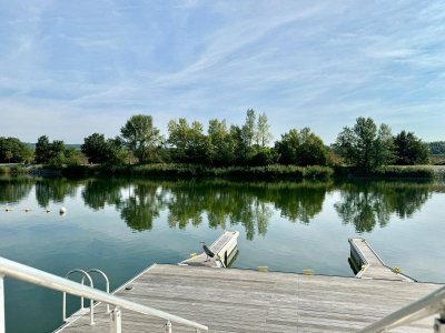 Direkt am Wasser - Erstbezug mit Wellnessbereich und Fitness!