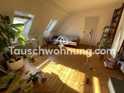 Tauschwohnung: Altbau Dachgeschosswohnung in Nippes