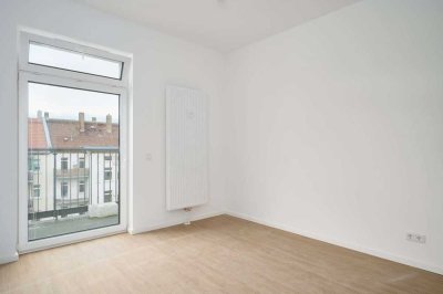 Kapitalanlage in Leipzig Ost – Möbliertes Neubau-Studioapartment mit Balkon