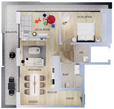 3 ZIMMERWOHNUNG_NEUBAU_ ERSTBEZUG