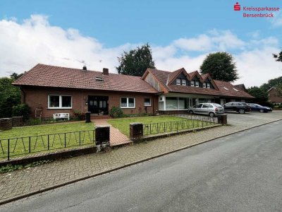 Mehrfamilienhaus mit Gewerbeeinheit im Zentrum von Bippen