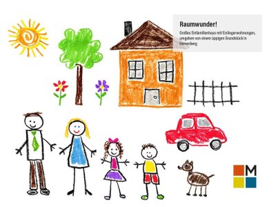 *RAUMWUNDER*
Einfamilienhaus mit 2 Einlieger-Wohnungen