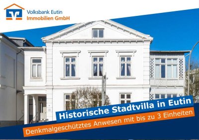 Historische Stadtvilla mit Charme und vielseitigen Nutzungsmöglichkeiten in Eutin