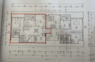 Freundliche und gepflegte 3-Zimmer-Dachgeschosswohnung mit Balkon in Werl