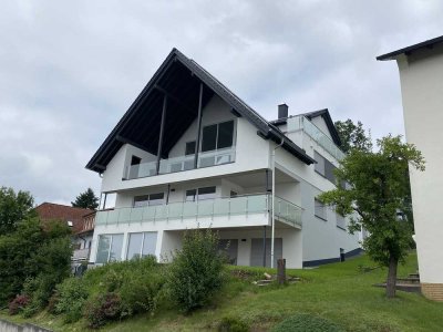 Luxusappartement - Genialer Blick in die Berge der Rhön!