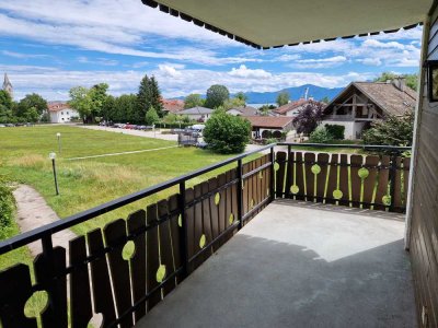 Traumwohnung am Chiemsee mit See- und Bergblick