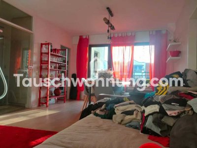 Tauschwohnung: 3 Zimmer Wohnung mit schöner Terrase/Doggia und 2 Bäder