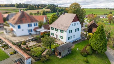 Charmantes, denkmalgeschütztes Forsthaus bei Heiligenberg - zwei Wohneinheiten in historischem Flair