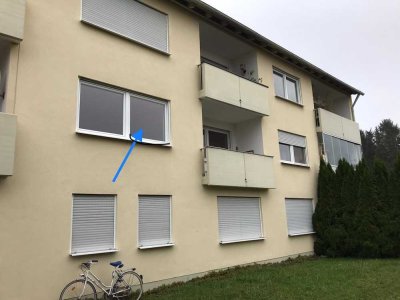 1-Raum-EG-Wohnung mit Küche und Bad in Passau