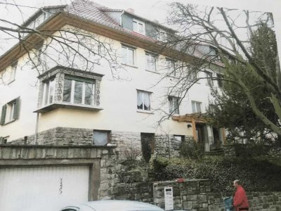 Ruhige durchgrünte 2-Raum-Wohnung im Villenviertel am Hopfenberg