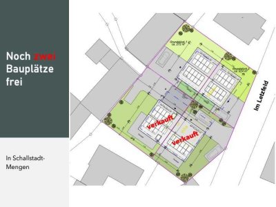 Doppelhaushälfte inkl. Keller in Schallstadt-Mengen. Maximale KFW-Förderung! Preis inkl. Grundstück!