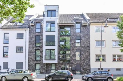 2 Zi.-Wohnung in Köln-Höhenberg * 56,47 m² Wohnfl. * Erdgeschoss barrierefrei * Duschbad * Südterras