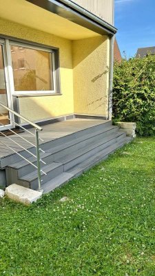 Gemütliche, 2-Zimmer Wohnung mit Garten, Stellplatz anmietbar