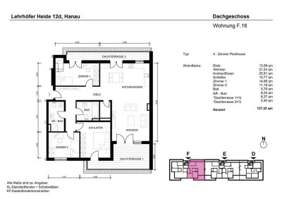 Moderne 4-Zimmer Penthouse mit neuestem Standard inkl. Einbauküche