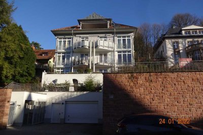 Exklusives 1-Zi-Appartement mit Gartenterrasse in Heidelberg, Bergstraße