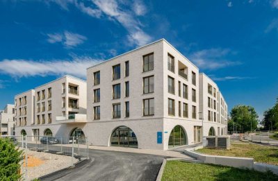 Neubau/Erstbezug! Phantastische 3-Zimmer-Dachterrassenwohnung mit Alpen- und Altstadtblick