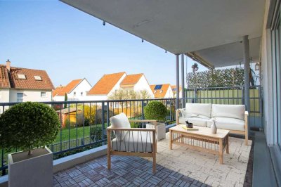 Sonnenverwöhnte 3 Zimmer - Wohlfühlwohnung mit Balkon und Tiefgaragenstellplatz