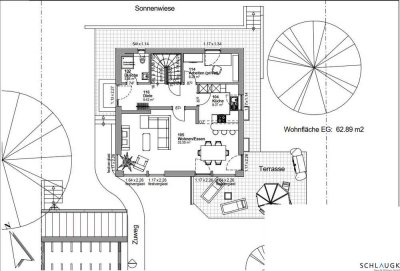 Modernes, nachhaltiges Haus mit fünf Zimmern und traumhaftem Garten