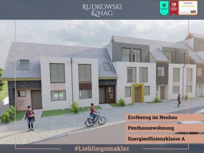 Erstbezug im Neubau | Barrierefreie Penthousewohnung | Energieeffizient | Dachterrasse