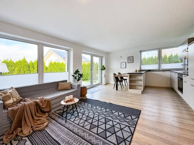 Entzückende 2-Zimmer-Wohnung mit eigenem Garten in kleinem Wohnhaus