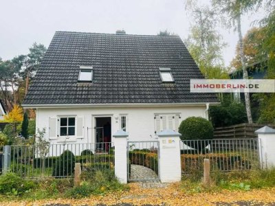 IMMOBERLIN.DE - Top-Wohlfühllage! Charmantes Einfamilienhaus mit Gartenparadies