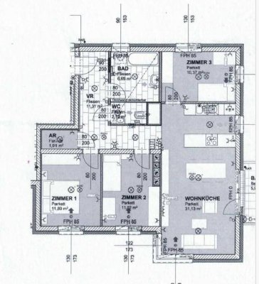 Genossenschaftswohnung Korneuburg 86m2 Nachmieter gesucht