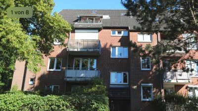 Exklusive 2-Zimmer Endetagenwohnung in Halstenbek Krupunder