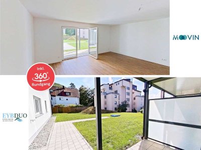 BRANDNEU: 2-Zimmer-Wohnung mit EBK und Terrasse sucht Erstbezug-Mieter