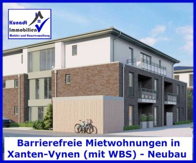 Mietwohnung mit WBS im barrierefreien Neubau