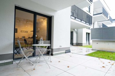 PROVISIONSFREI: Stilvolle Neubauwohnung mit Südterrasse und Balkon