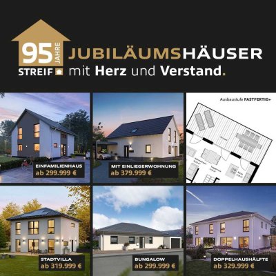 Jubiläums-Spezial, Häuser ab 279.995 EUR Fast-Fertig