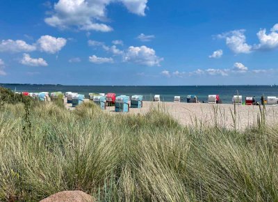 Strandnahe Ferienwohnung mit Panoramameerblick in Sierksdorf