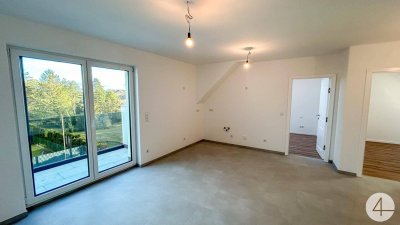 Erstbezug im Herzen von Deutsch-Wagram: Moderne Dachgeschoss-Wohnung mit Balkon, Fußbodenheizung und Parkplatz