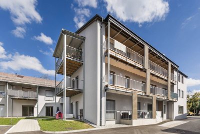 Erstbezug 2- Zimmer Mietwohnung im Grünen gleich neben einem Supermarkt