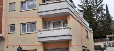 Schöne zentrale 1,5-Zi Wohnung mit Stellplatz in Mehrfamilienhaus in LB/Mitte