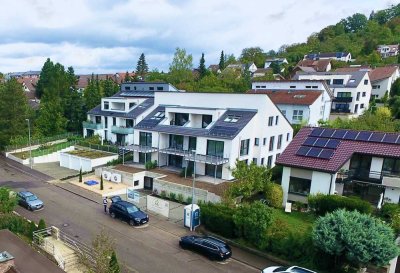 Schorndorf Neubau, Aussicht, Bezug kurzfristig, exklusives 8 Familienhaus,  Aufzug