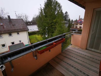 4 ZKB (inkl. Einbauküche) + Gästewc mit Balkon in Schwabmünchen (Zentrum)