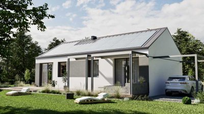 * BUNGALOW DELUXE  - BARRIEREFREI *  Effizienzhaus in Massivbauweise mit PV-Anlage..!