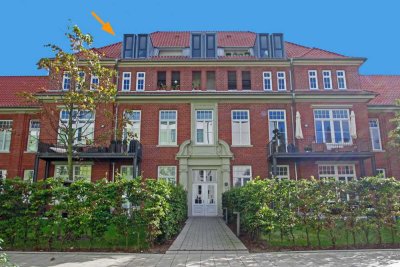 Wunderschöne Dachgeschosswohnung mit Loggia und TG--Stellplatz