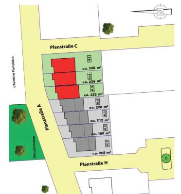 KfW 40 Effizienzhaus - Reihenendhaus H.7 im Wohnquartier Großstädteln mit Erbpachtgrundstück