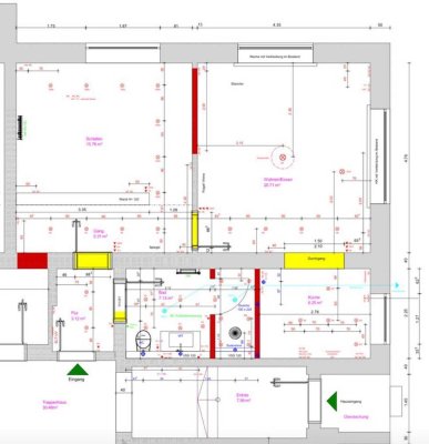 Erstbezug nach Sanierung mit Einbauküche: Geschmackvolle 2,5-Zi.-EG-Wohnung