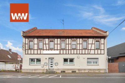 Großes 2- Familienhaus mit großem Grundstück, auch ideal für Kleingewerbe