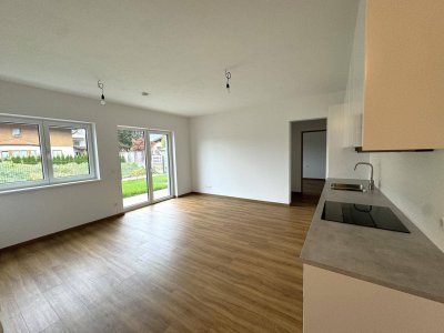 Erstbezug: 3 Zimmer Gartenwohnung Top 2