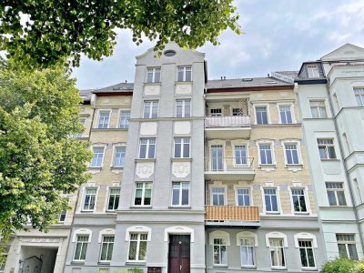 3-Zimmer-Wohnung mit zwei Balkonen in Chemnitz-Kaßberg