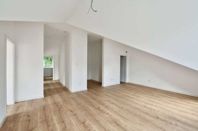 Unikat: Neubau-Dachgeschosswohnung mit Top-Energieeffizienz KFW 40!