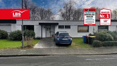 Reihenmittelhaus als Bungalow in ruhiger Sackgassenlage und Garten