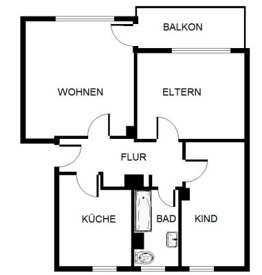 Demnächst frei! 3-Zimmer-Wohnung in Gelsenkirchen Hassel