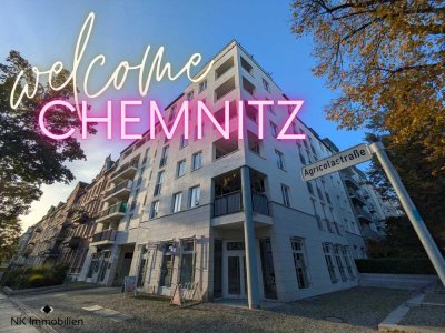 ++ exklusive Lage! schöne, neue 3-Raum Erdgeschosswohnung mit Balkon und Einbauküche++