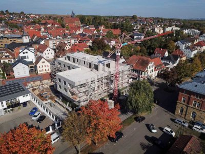 Neubau 2-Zimmer-Wohnung mit Balkon und EBK