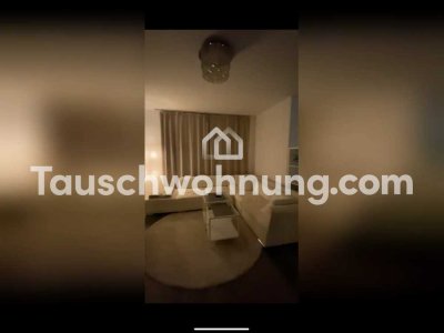 Tauschwohnung: Schöne 1-Zimmerwohnung mit EBK und Teilmöbliert